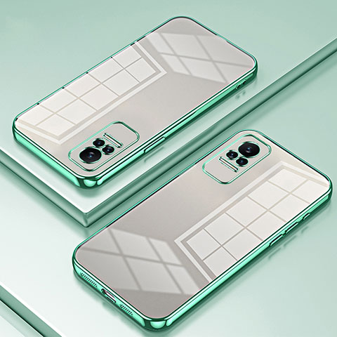 Coque Ultra Fine TPU Souple Housse Etui Transparente SY1 pour Xiaomi Civi 5G Vert