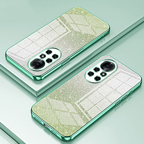 Coque Ultra Fine TPU Souple Housse Etui Transparente SY2 pour Huawei Nova 8 Pro 5G Vert