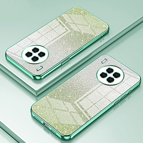 Coque Ultra Fine TPU Souple Housse Etui Transparente SY2 pour Huawei Nova 8i Vert