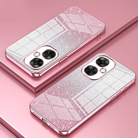 Coque Ultra Fine TPU Souple Housse Etui Transparente SY2 pour OnePlus Nord CE 3 Lite 5G Or Rose