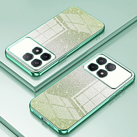 Coque Ultra Fine TPU Souple Housse Etui Transparente SY2 pour Xiaomi Redmi K70 Pro 5G Vert