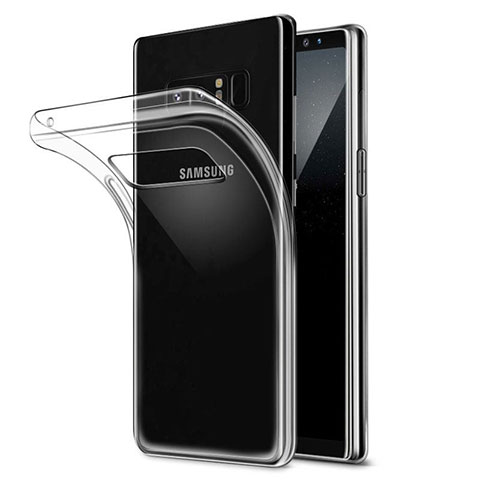 Coque Ultra Fine TPU Souple Transparente H04 pour Samsung Galaxy Note 8 Clair