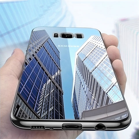 Coque Ultra Fine TPU Souple Transparente H06 pour Samsung Galaxy S8 Noir