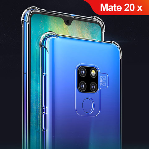 Coque Ultra Fine TPU Souple Transparente T02 pour Huawei Mate 20 X 5G Clair