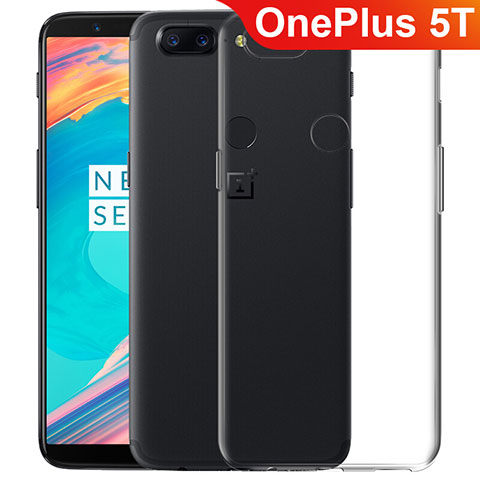 Coque Ultra Fine TPU Souple Transparente T06 pour OnePlus 5T A5010 Clair