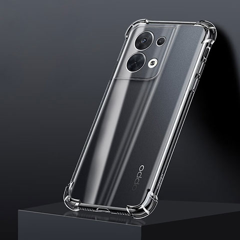 Coque Ultra Fine TPU Souple Transparente T06 pour Oppo Reno8 5G Clair