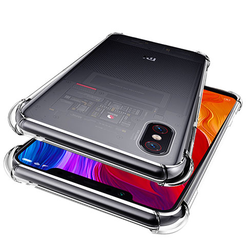 Coque Ultra Fine TPU Souple Transparente T06 pour Xiaomi Mi 8 Explorer Clair