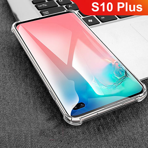 Coque Ultra Fine TPU Souple Transparente T08 pour Samsung Galaxy S10 Plus Clair