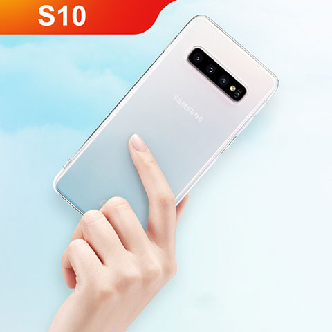 Coque Ultra Fine TPU Souple Transparente T10 pour Samsung Galaxy S10 5G Clair