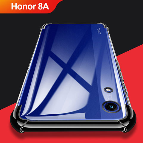 Coque Ultra Fine TPU Souple Transparente T11 pour Huawei Honor 8A Noir