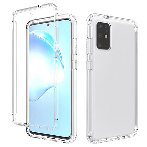 Coque Ultra Fine Transparente Souple Housse Etui 360 Degres Avant et Arriere Degrade pour Samsung Galaxy S20 Plus 5G Clair