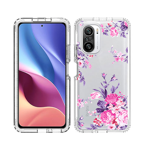 Coque Ultra Fine Transparente Souple Housse Etui 360 Degres Avant et Arriere JX1 pour Xiaomi Mi 11i 5G Rose