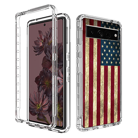 Coque Ultra Fine Transparente Souple Housse Etui 360 Degres Avant et Arriere pour Google Pixel 7 Pro 5G Mixte