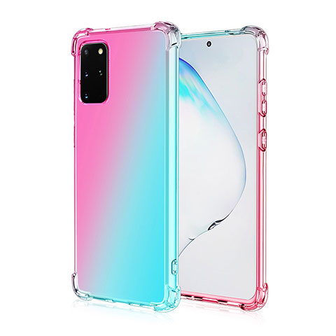 Coque Ultra Fine Transparente Souple Housse Etui Degrade G01 pour Samsung Galaxy S20 Plus 5G Mixte