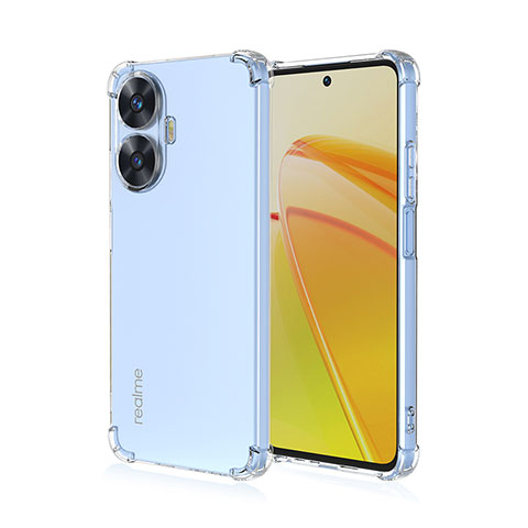 Coque Ultra Fine Transparente Souple Housse Etui Degrade pour Realme C55 Clair