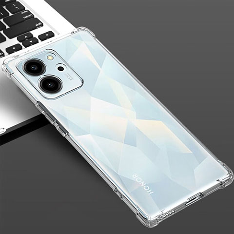 Coque Ultra Slim Silicone Souple Transparente pour Huawei Honor 80 SE 5G Clair