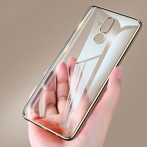 Coque Ultra Slim Silicone Souple Transparente pour Huawei Maimang 7 Or