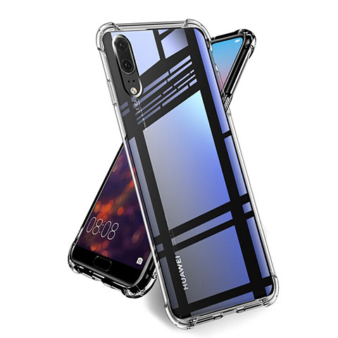 Coque Ultra Slim Silicone Souple Transparente pour Huawei P20 Clair