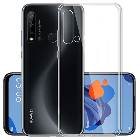 Coque Ultra Slim Silicone Souple Transparente pour Huawei P20 Lite (2019) Clair