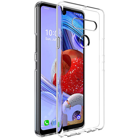 Coque Ultra Slim Silicone Souple Transparente pour LG Stylo 6 Clair