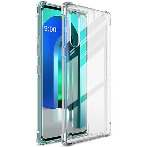 Coque Ultra Slim Silicone Souple Transparente pour LG Velvet 4G Clair