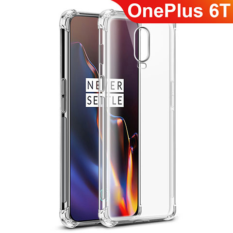 Coque Ultra Slim Silicone Souple Transparente pour OnePlus 6T Clair