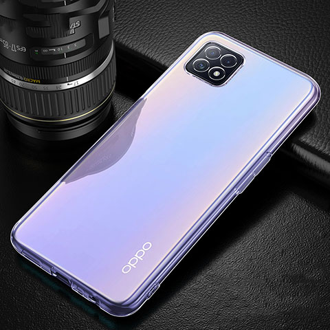 Coque Ultra Slim Silicone Souple Transparente pour Oppo A53 5G Clair