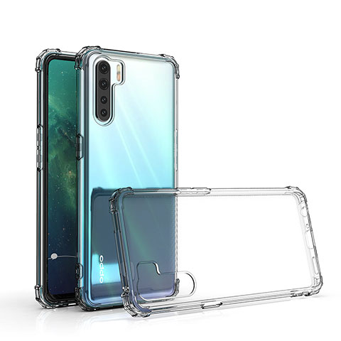 Coque Ultra Slim Silicone Souple Transparente pour Oppo A91 Clair