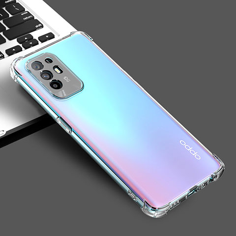 Coque Ultra Slim Silicone Souple Transparente pour Oppo A94 5G Clair