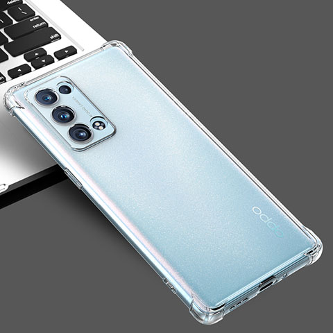 Coque Ultra Slim Silicone Souple Transparente pour Oppo Reno6 Pro+ Plus 5G Clair