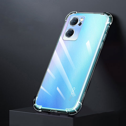 Coque Ultra Slim Silicone Souple Transparente pour Oppo Reno7 SE 5G Clair