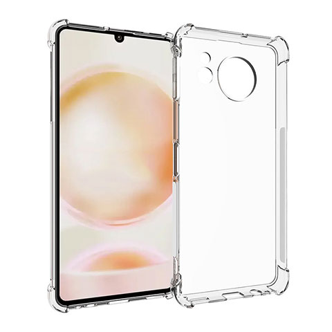 Coque Ultra Slim Silicone Souple Transparente pour Sharp Aquos Sense7 Clair