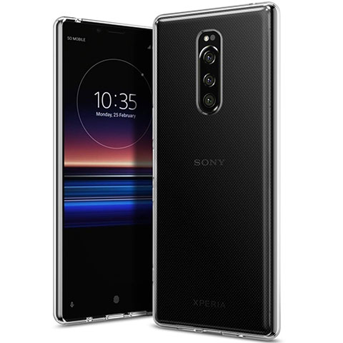 Coque Ultra Slim Silicone Souple Transparente pour Sony Xperia 1 Clair