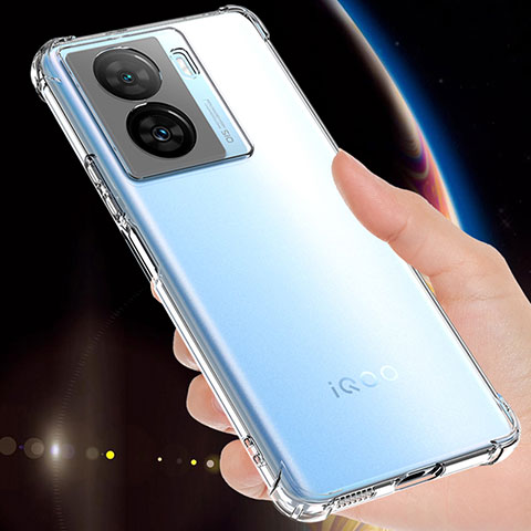 Coque Ultra Slim Silicone Souple Transparente pour Vivo iQOO Z7x 5G Clair