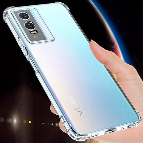 Coque Ultra Slim Silicone Souple Transparente pour Vivo Y74s 5G Clair