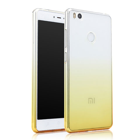 Coque Ultra Slim Transparente Souple Degrade pour Xiaomi Mi 4S Jaune