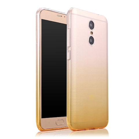 Coque Ultra Slim Transparente Souple Degrade pour Xiaomi Redmi Pro Jaune