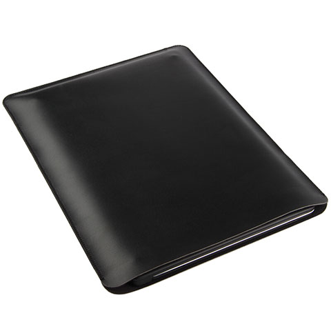 Double Pochette Housse Cuir pour Apple iPad 2 Noir