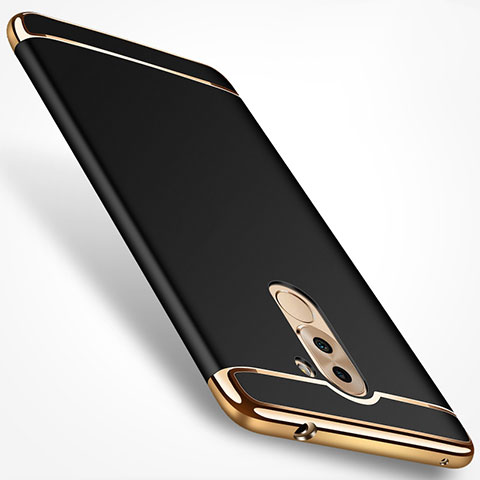 Etui Bumper Luxe Metal et Plastique M02 pour Huawei Honor 6X Noir