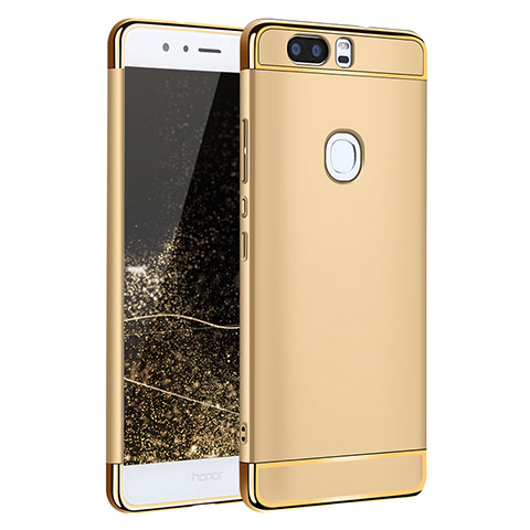 Etui Bumper Luxe Metal et Plastique pour Huawei Honor V8 Or