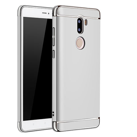 Etui Bumper Luxe Metal et Plastique pour Xiaomi Mi 5S Plus Argent