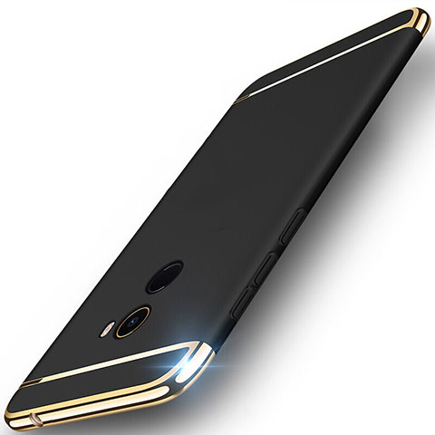 Etui Bumper Luxe Metal et Plastique pour Xiaomi Mi Mix 2 Noir