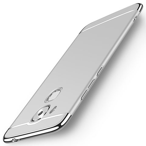 Etui Luxe Aluminum Metal pour Huawei G9 Plus Argent