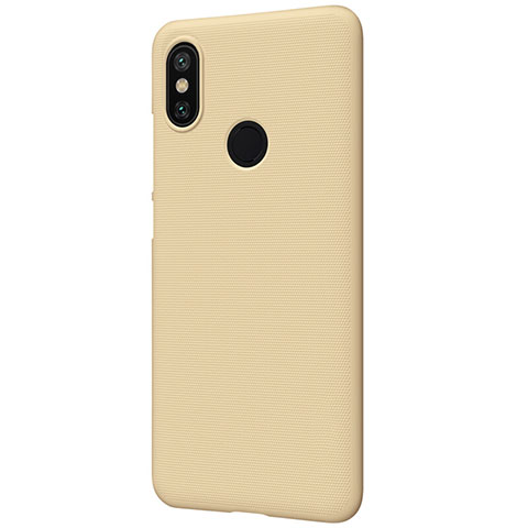 Etui Plastique Rigide Mailles Filet pour Xiaomi Mi 6X Or