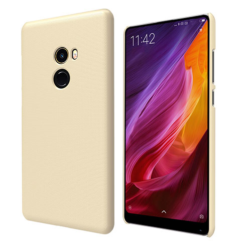 Etui Plastique Rigide Mailles Filet pour Xiaomi Mi Mix Evo Or