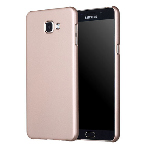 Etui Plastique Rigide Mat M01 pour Samsung Galaxy A5 (2017) Duos Or