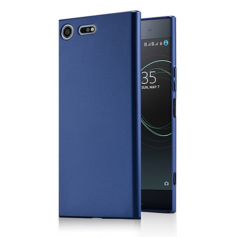 Etui Plastique Rigide Mat M01 pour Sony Xperia XZ Premium Bleu