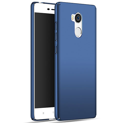 Etui Plastique Rigide Mat M01 pour Xiaomi Redmi 4 Prime High Edition Bleu