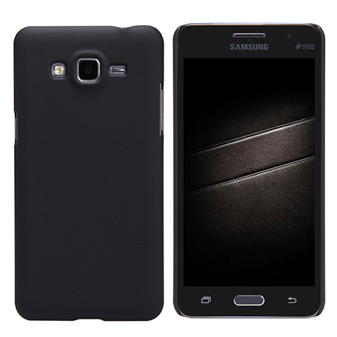 Etui Plastique Rigide Mat M02 pour Samsung Galaxy Grand Prime SM-G530H Noir