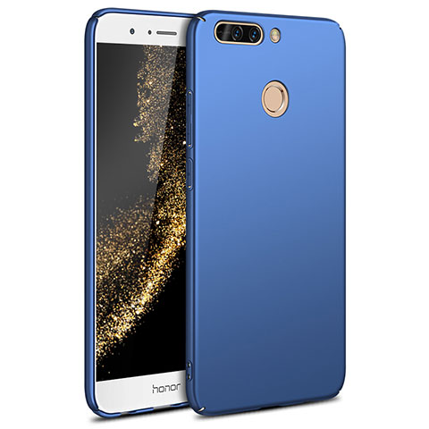 Etui Plastique Rigide Mat M03 pour Huawei Honor V9 Bleu